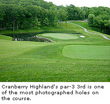 Cranberry Highland's par-3
